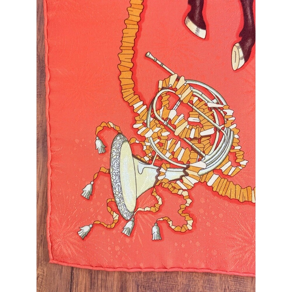 Hermès Les Fêtes du Roi Soleil 90cm Equestrian Horse Silk Scarf - Picture 5 of 11